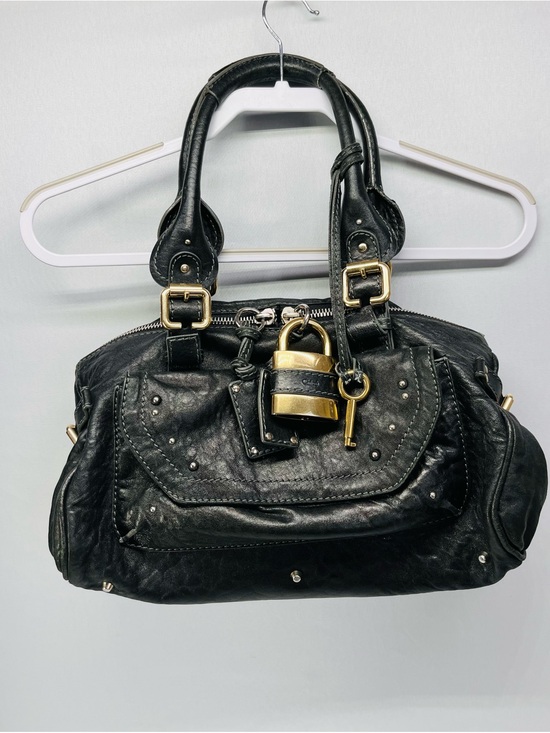 Chloe Handbags - Chloe Black Leather medium Paddington Capsule satchel